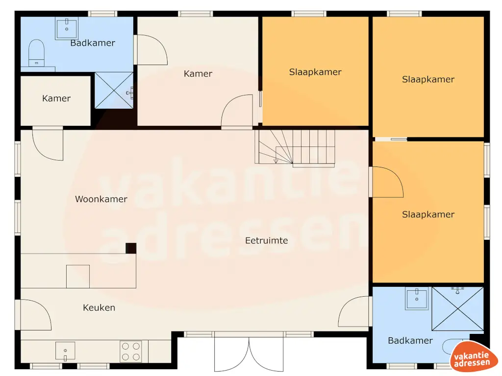Vakantieadressen accommodatie afbeelding