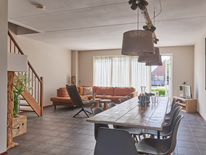 Vakantiehuis in Hippolytushoef (Noord-Holland) voor 10 personen met 4 slaapkamers.
