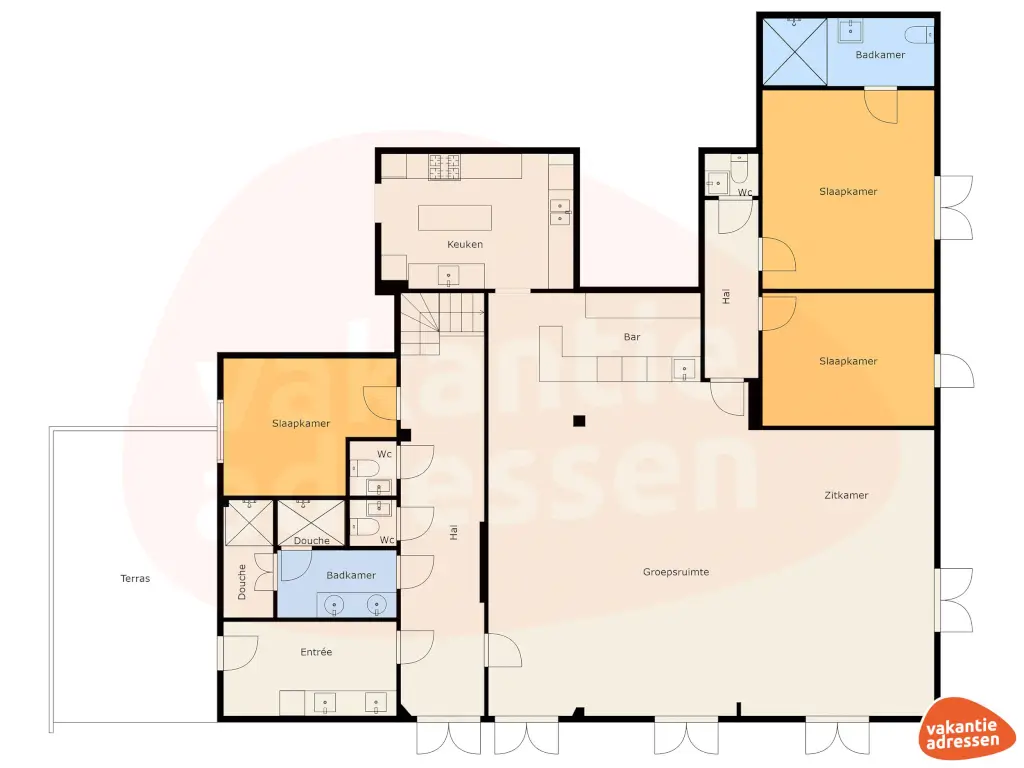 Vakantieadressen accommodatie afbeelding