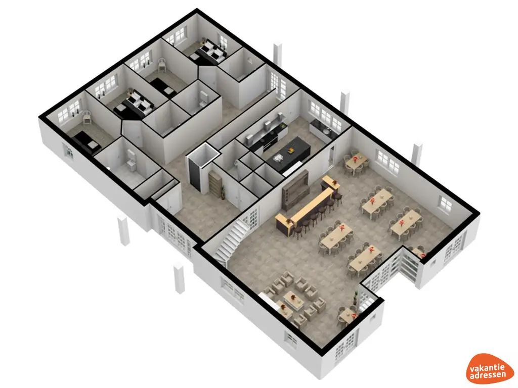 Vakantieadressen accommodatie afbeelding