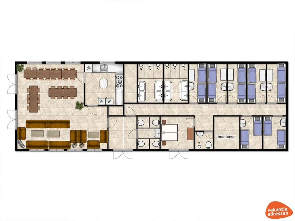 Vakantieadressen accommodatie afbeelding