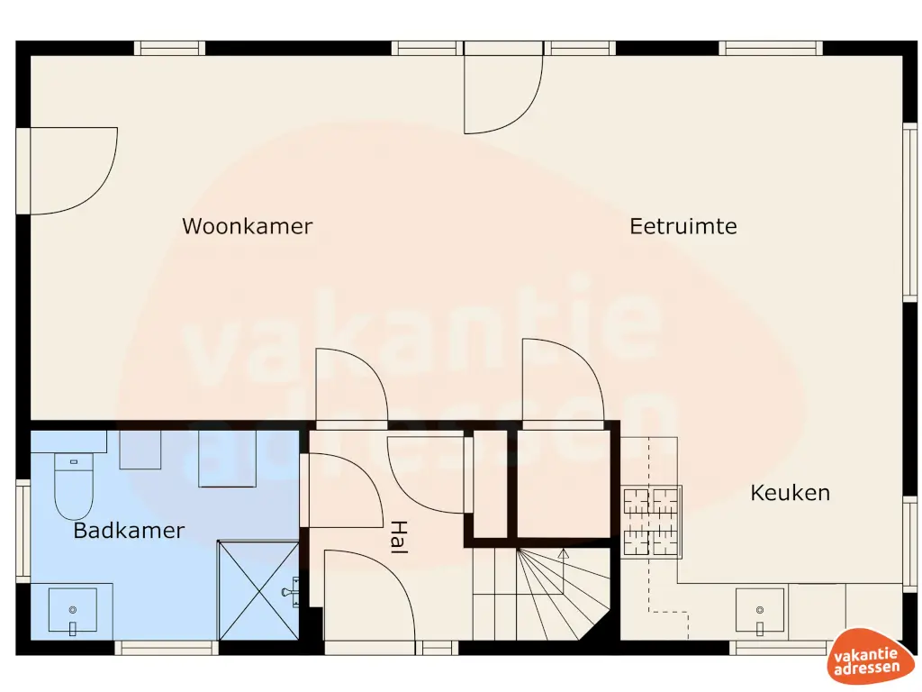 Vakantieadressen accommodatie afbeelding