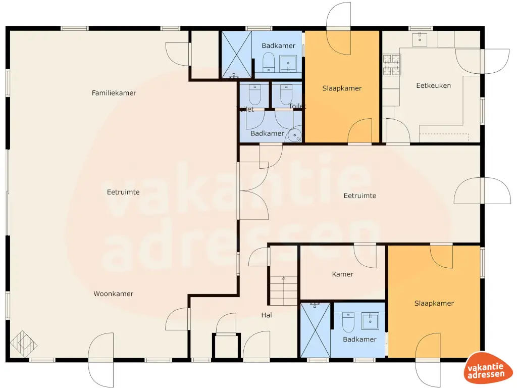 Vakantieadressen accommodatie afbeelding