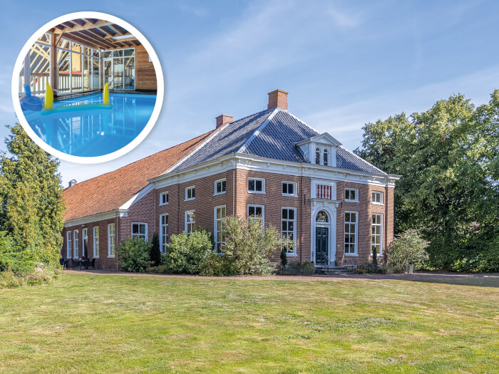 Vakantiehuis in Oostwold (Groningen) voor 20 personen met 9 slaapkamers.