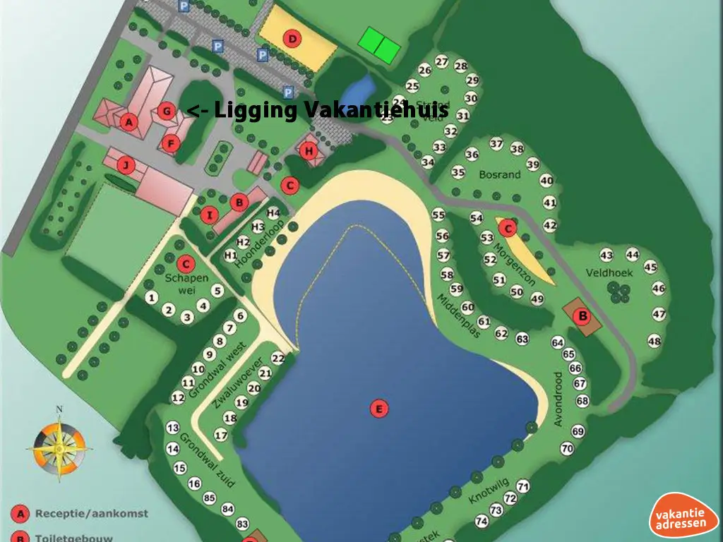 Vakantieadressen accommodatie afbeelding