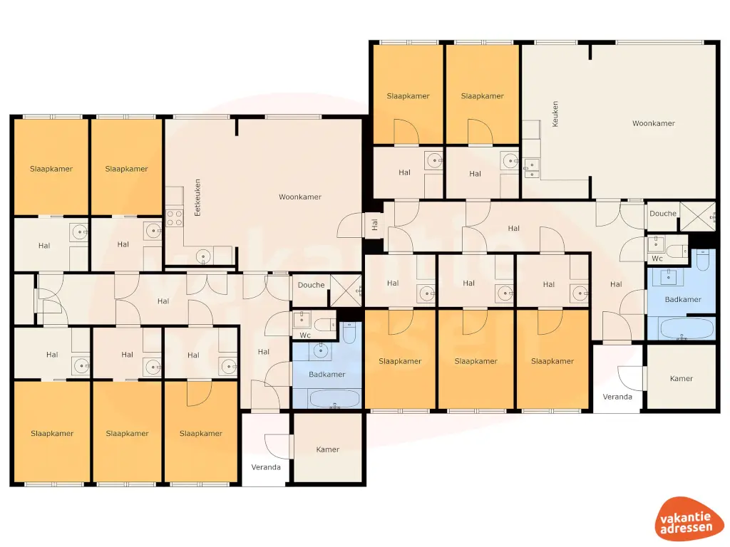 Vakantieadressen accommodatie afbeelding