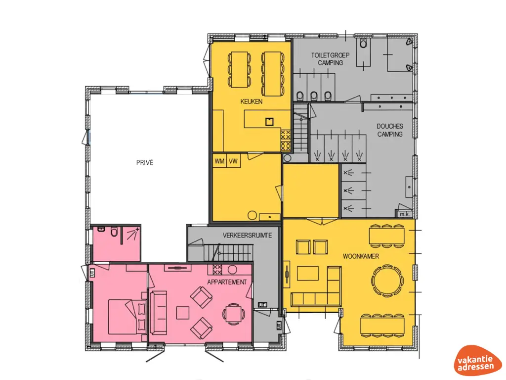 Vakantieadressen accommodatie afbeelding