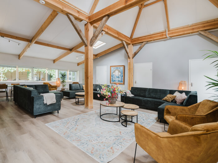 Vakantiehuis in Hardenberg (Overijssel) voor 18 personen met 5 slaapkamers.
