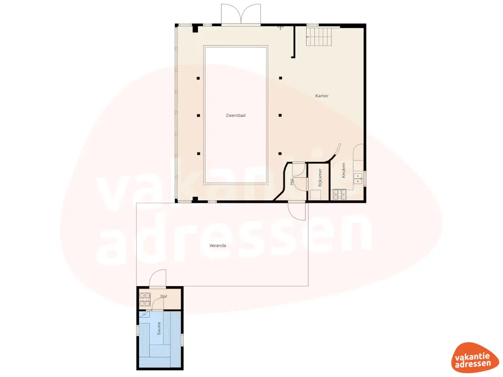 Vakantieadressen accommodatie afbeelding