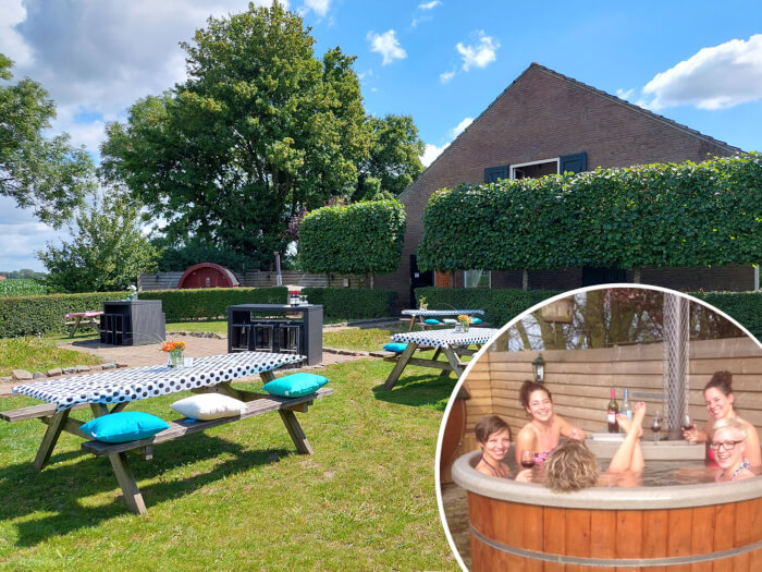 Vakantiehuis in Ravenstein (Noord-Brabant) voor 24 personen met 10 slaapkamers.
