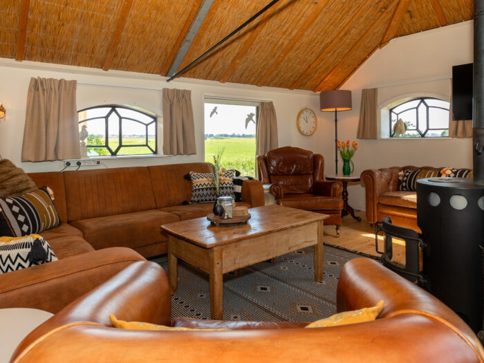 Vakantiehuis in Schermerhorn (Noord-Holland) voor 10 personen met 5 slaapkamers.
