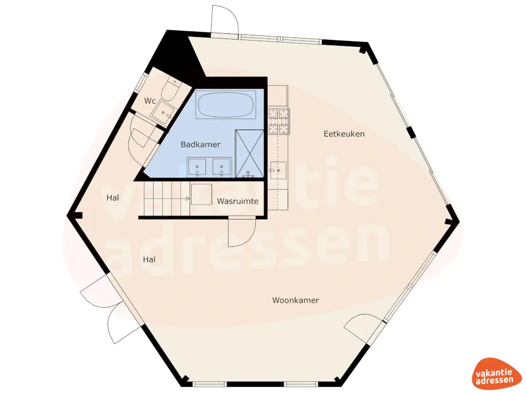 Vakantieadressen accommodatie afbeelding