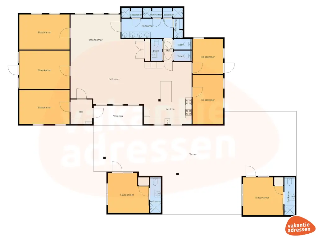Vakantieadressen accommodatie afbeelding
