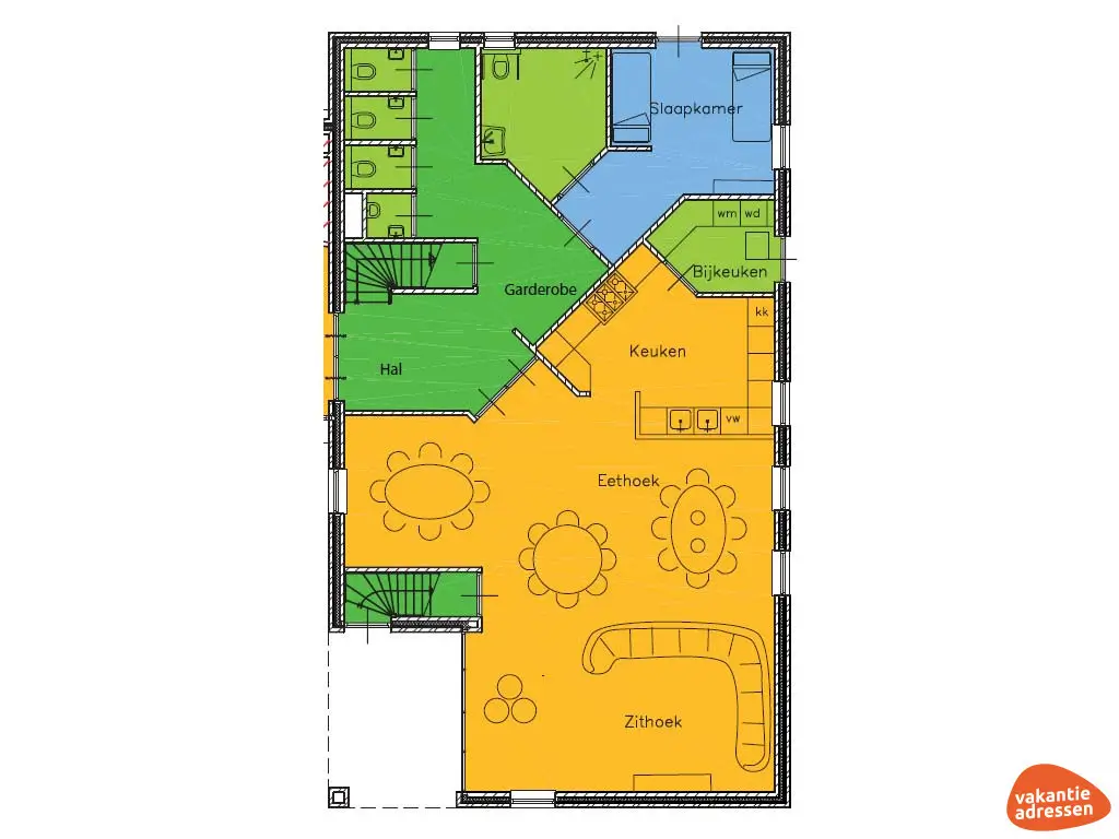 Vakantieadressen accommodatie afbeelding