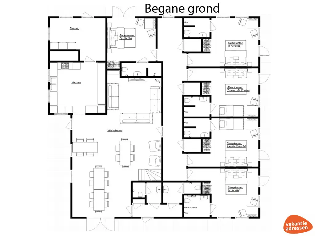 Vakantieadressen accommodatie afbeelding