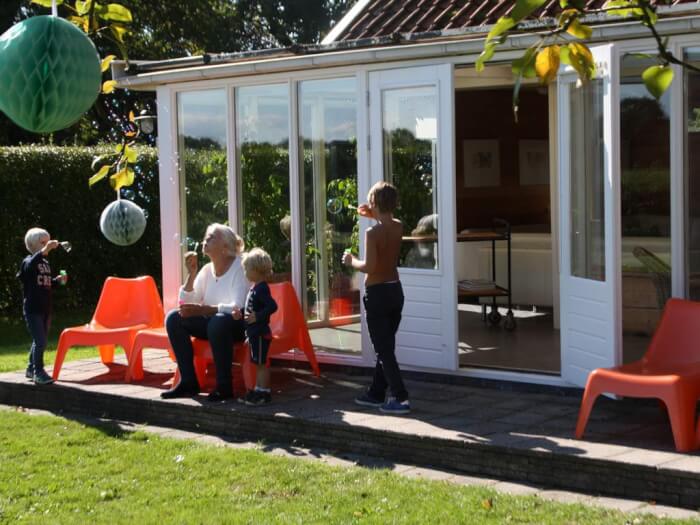 Vakantiehuis in Elp (Drenthe) voor 16 personen met 7 slaapkamers.