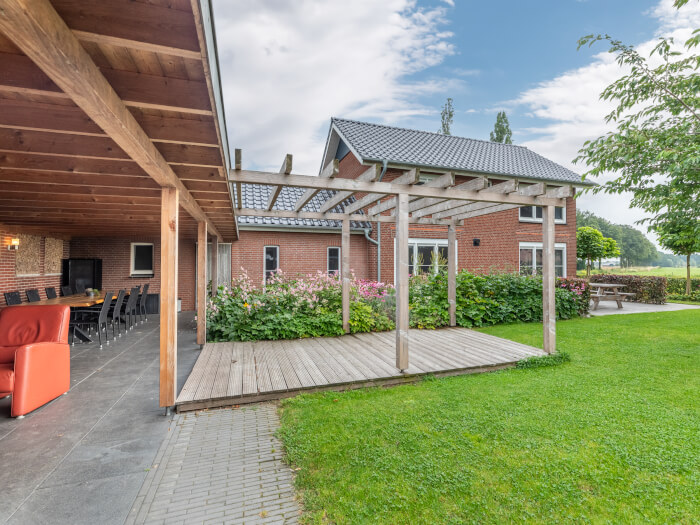 Vakantiehuis in Megchelen (Gelderland) voor 10 personen met 4 slaapkamers.