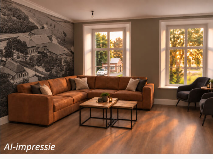 Vakantiehuis in Leur (Gelderland) voor 10 personen met 4 slaapkamers.