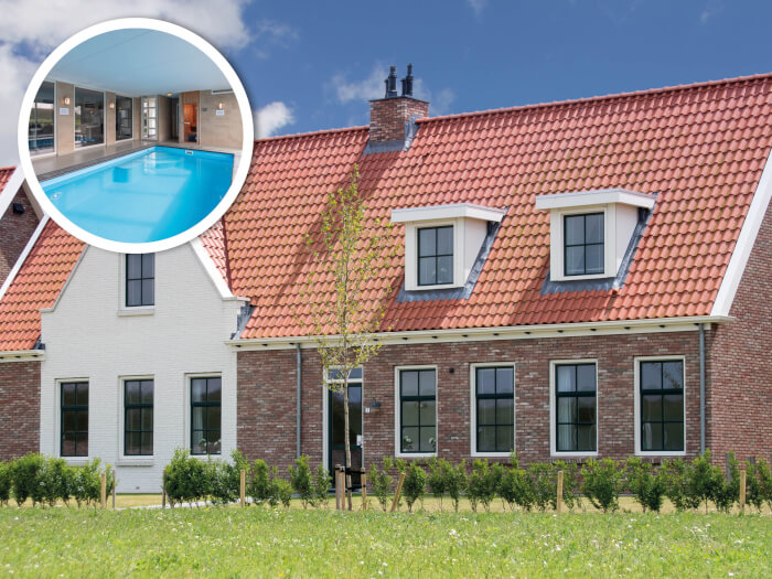 Vakantiehuis in Colijnsplaat (Zeeland) voor 12 personen met 6 slaapkamers.