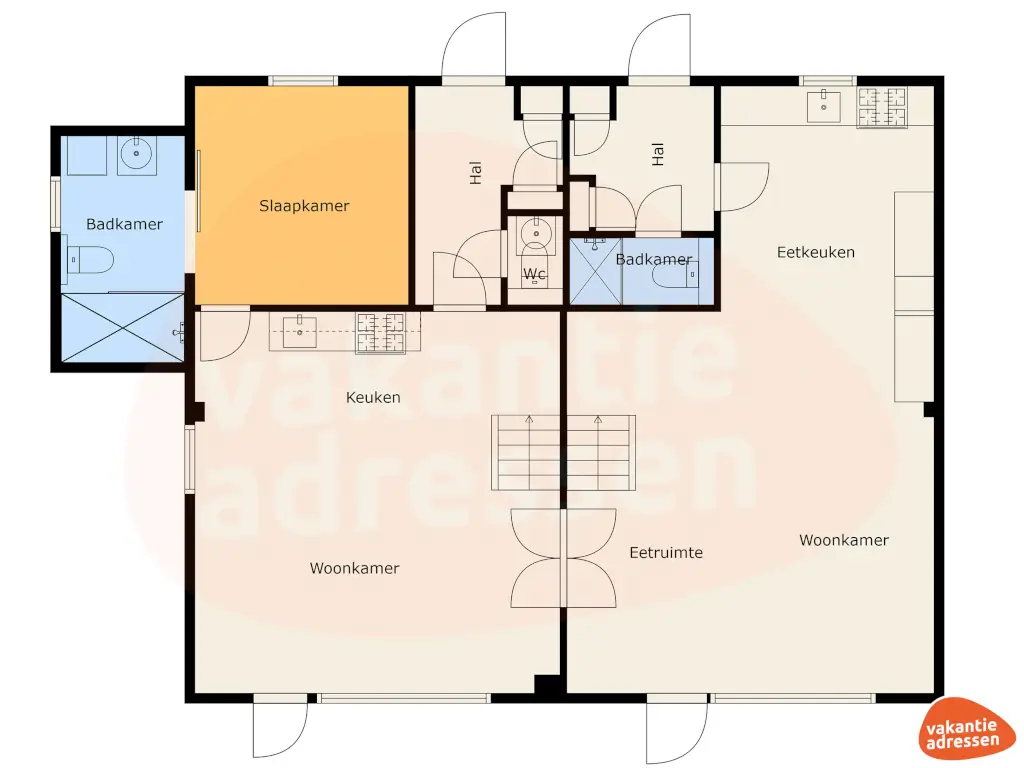 Vakantieadressen accommodatie afbeelding