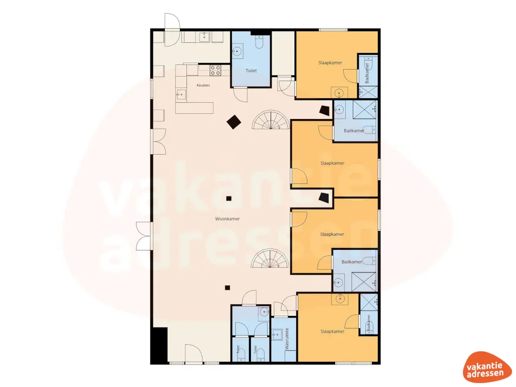 Vakantieadressen accommodatie afbeelding