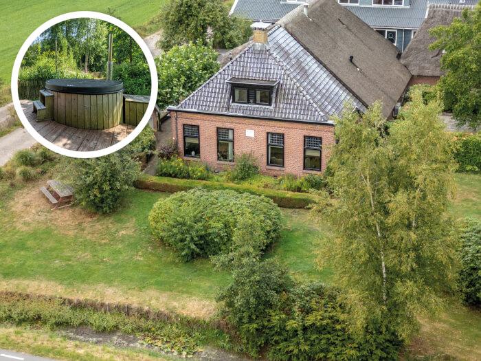 Vakantiehuis in Twijzelerheide (Friesland) voor 8 personen met 4 slaapkamers.