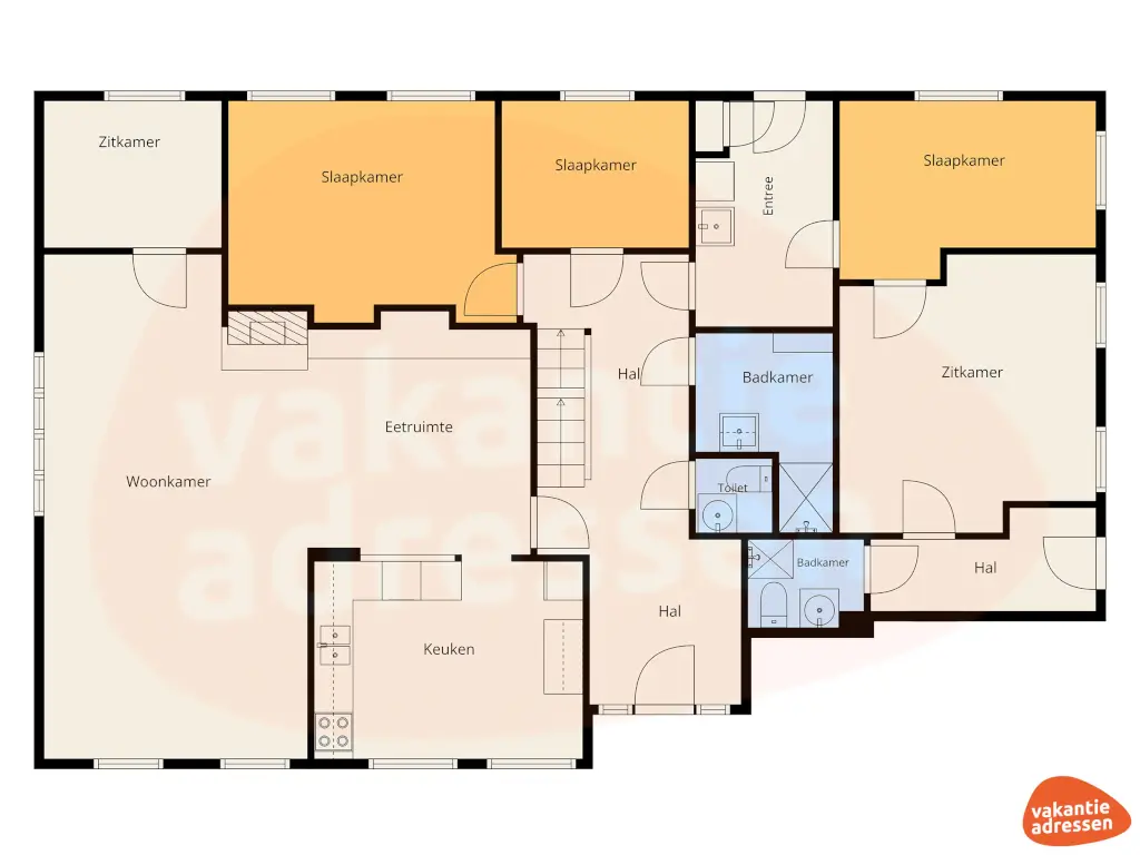 Vakantieadressen accommodatie afbeelding