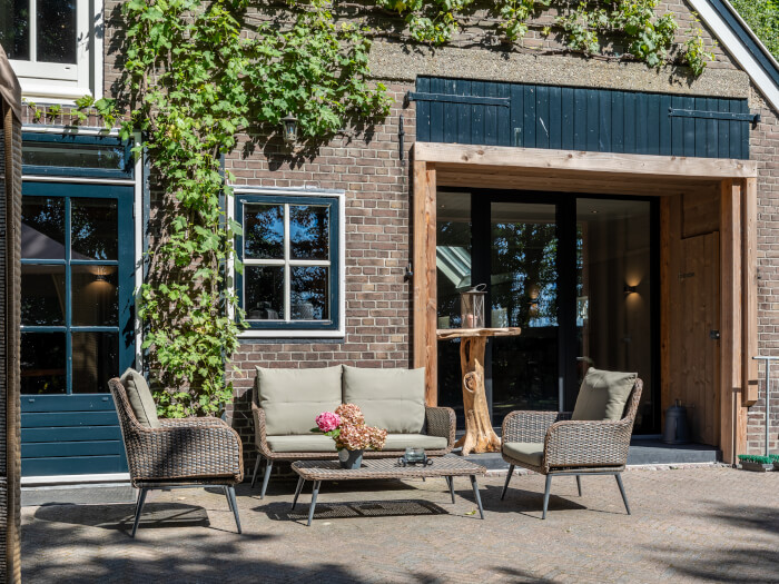 Vakantiehuis in Grolloo (Drenthe) voor 12 personen met 5 slaapkamers.
