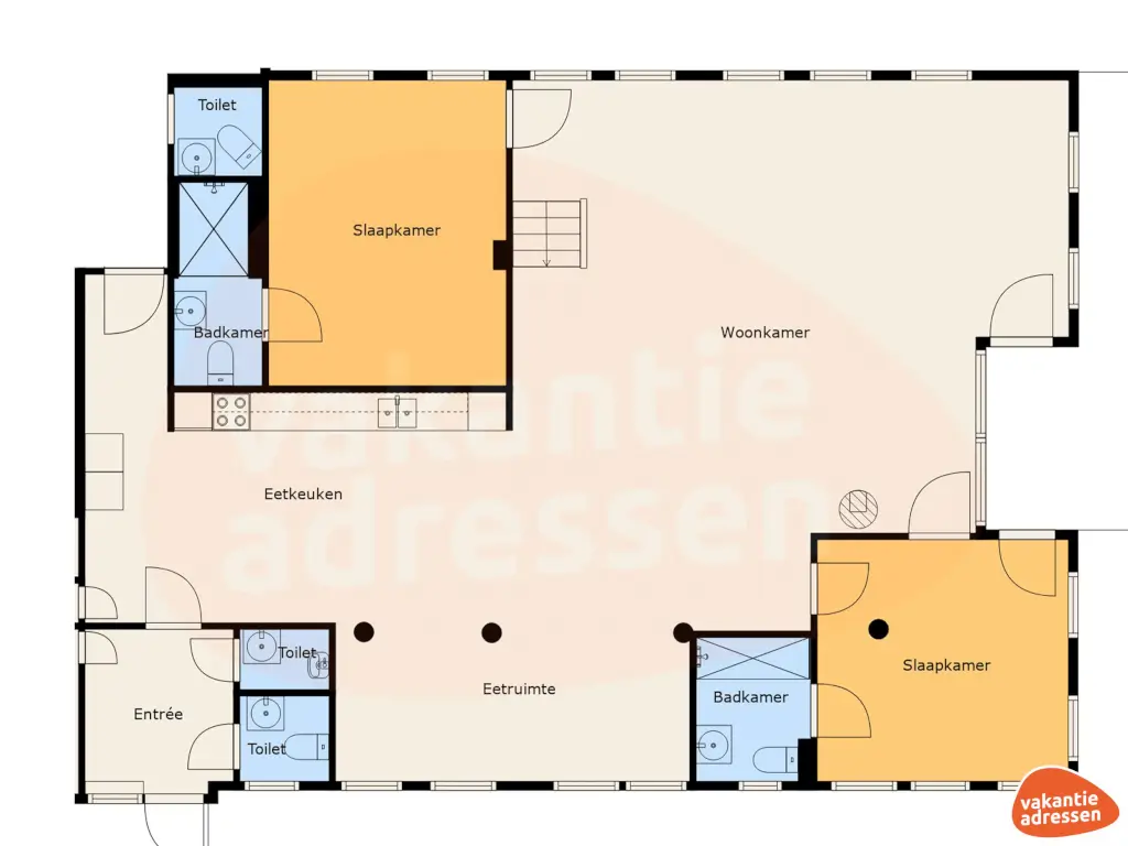 Vakantieadressen accommodatie afbeelding