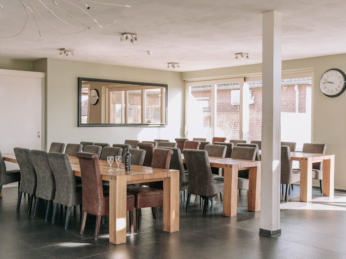 Vakantiehuis in Veulen (Limburg) voor 35 personen met 12 slaapkamers.