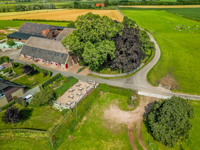 Vakantiehuis in Pannerden (Gelderland) voor 20 personen met 8 slaapkamers.