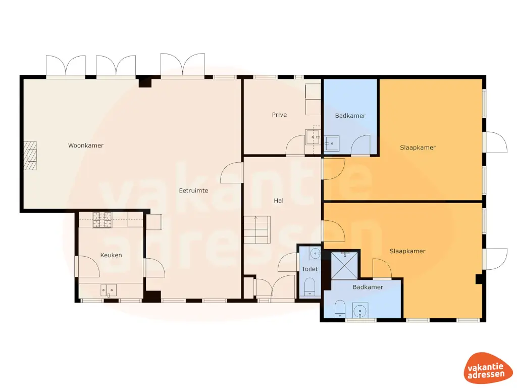 Vakantieadressen accommodatie afbeelding