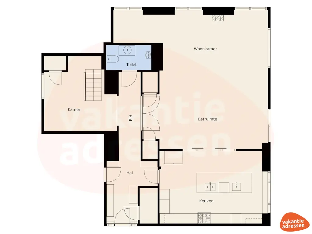 Vakantieadressen accommodatie afbeelding