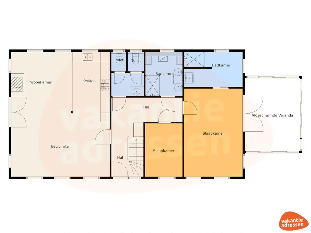 Vakantieadressen accommodatie afbeelding