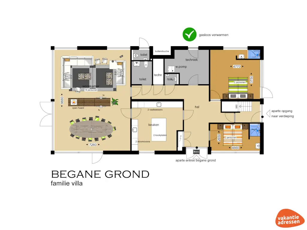 Vakantieadressen accommodatie afbeelding