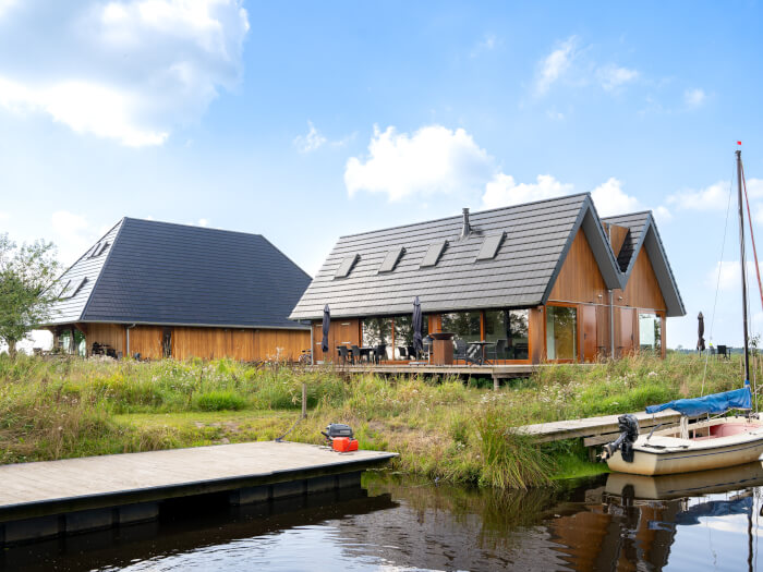 Vakantiehuis in Goëngahuizen (Friesland) voor 7 personen met 4 slaapkamers.