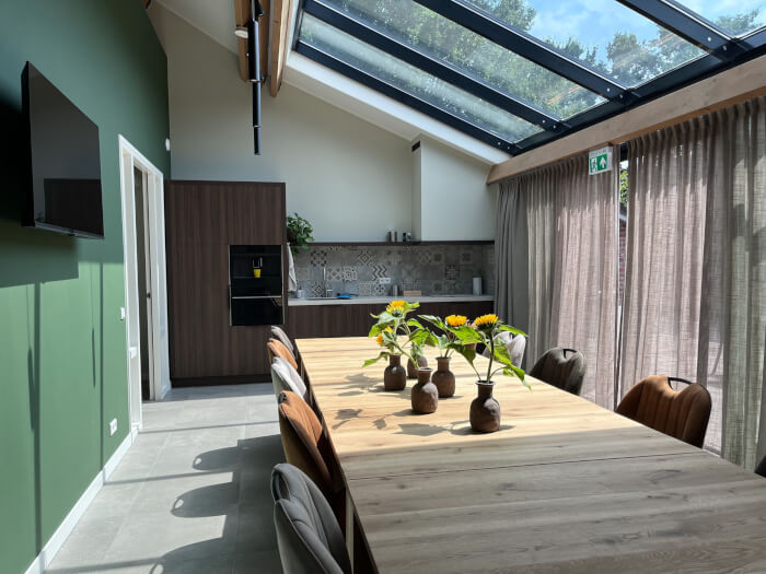 Vakantiehuis in Oeffelt (Noord-Brabant) voor 10 personen met 5 slaapkamers.
