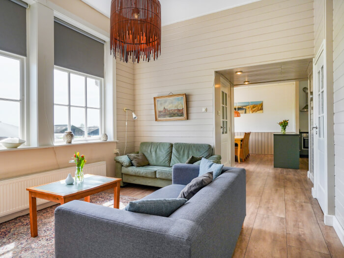 Vakantiehuis in Elahuizen (Friesland) voor 10 personen met 3 slaapkamers.