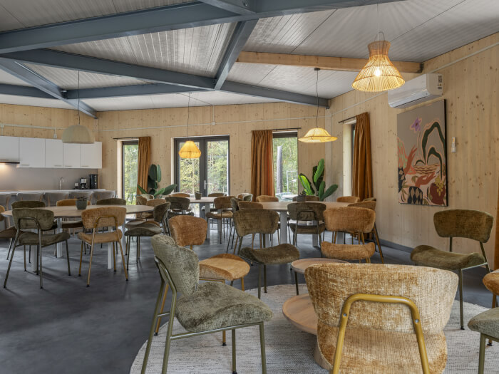 Vakantiehuis in Noordwolde (Friesland) voor 36 personen met 18 slaapkamers.