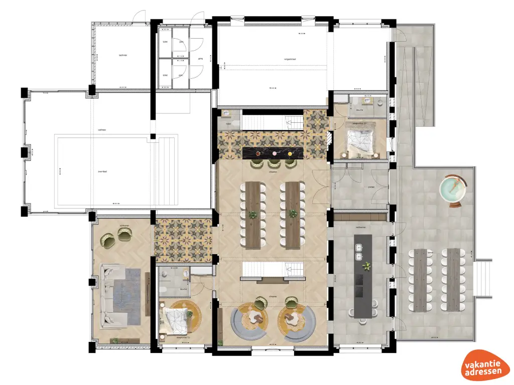 Vakantieadressen accommodatie afbeelding