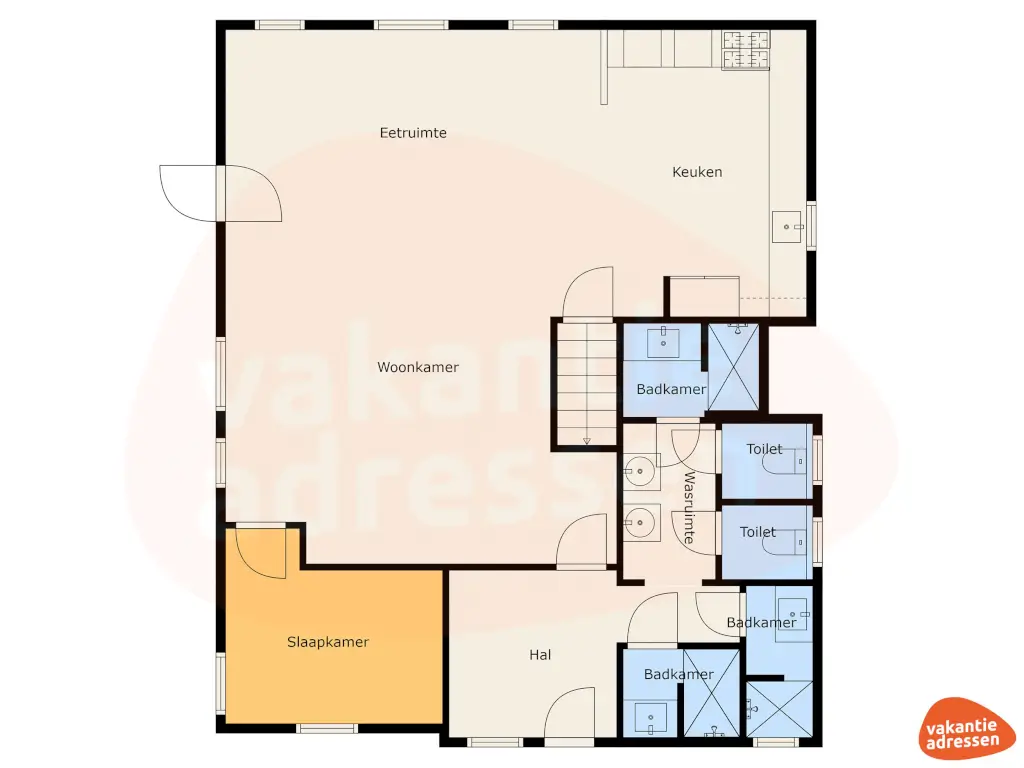 Vakantieadressen accommodatie afbeelding