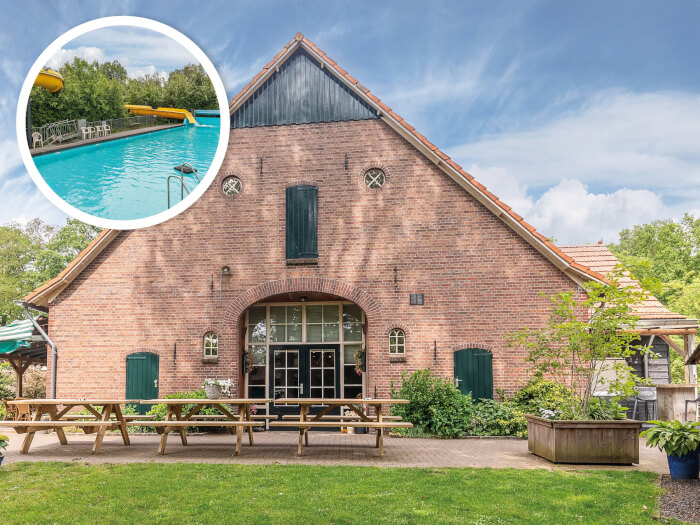 Vakantiehuis in Rekken (Gelderland) voor 24 personen met 4 slaapkamers.