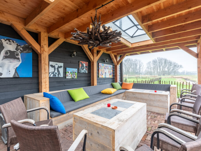 Vakantiehuis in Vreeland (Utrecht) voor 16 personen met 7 slaapkamers.