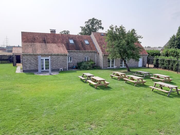 Vakantiehuis in Kalmthout (Antwerpen) voor 28 personen met 8 slaapkamers.