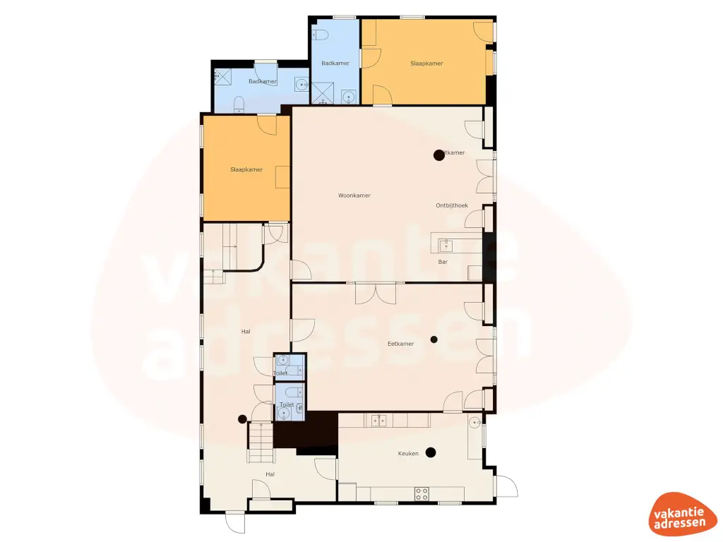 Vakantieadressen accommodatie afbeelding