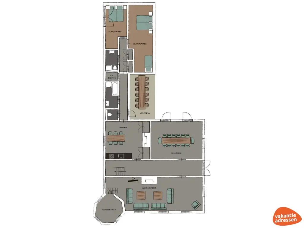 Vakantieadressen accommodatie afbeelding