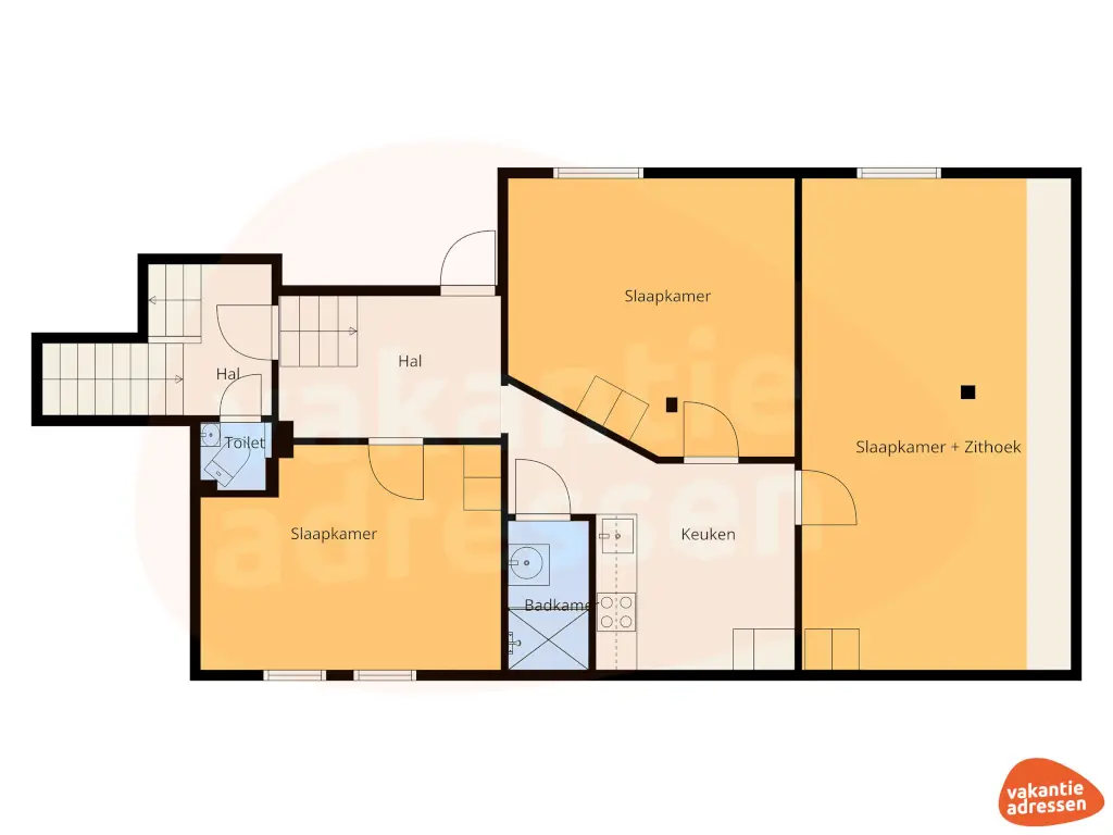 Vakantieadressen accommodatie afbeelding