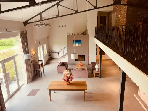 Vakantiehuis met luxe kamers vlakbij het Belgische strand