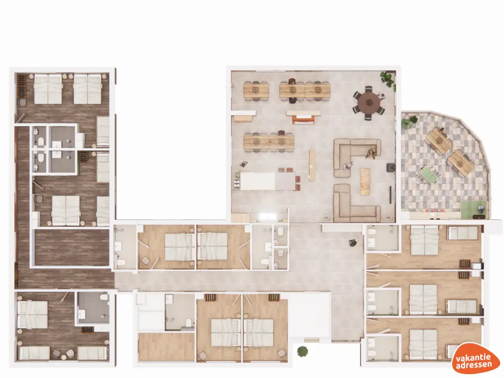 Vakantieadressen accommodatie afbeelding