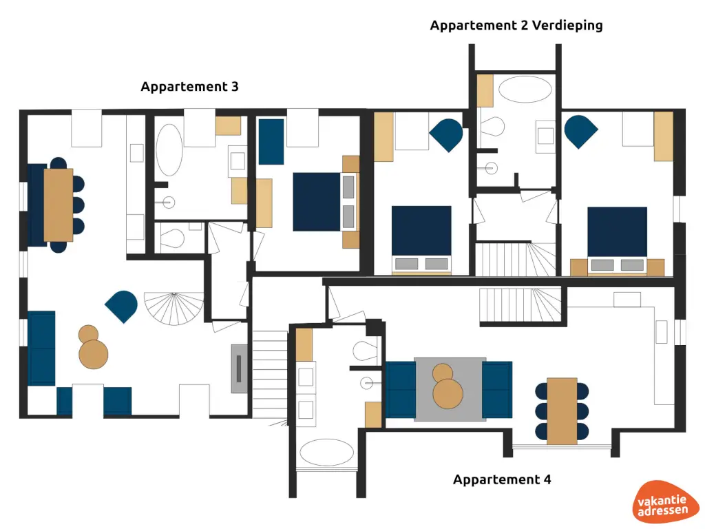 Vakantieadressen accommodatie afbeelding